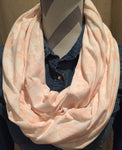 Pink birdie Infinity Scarf