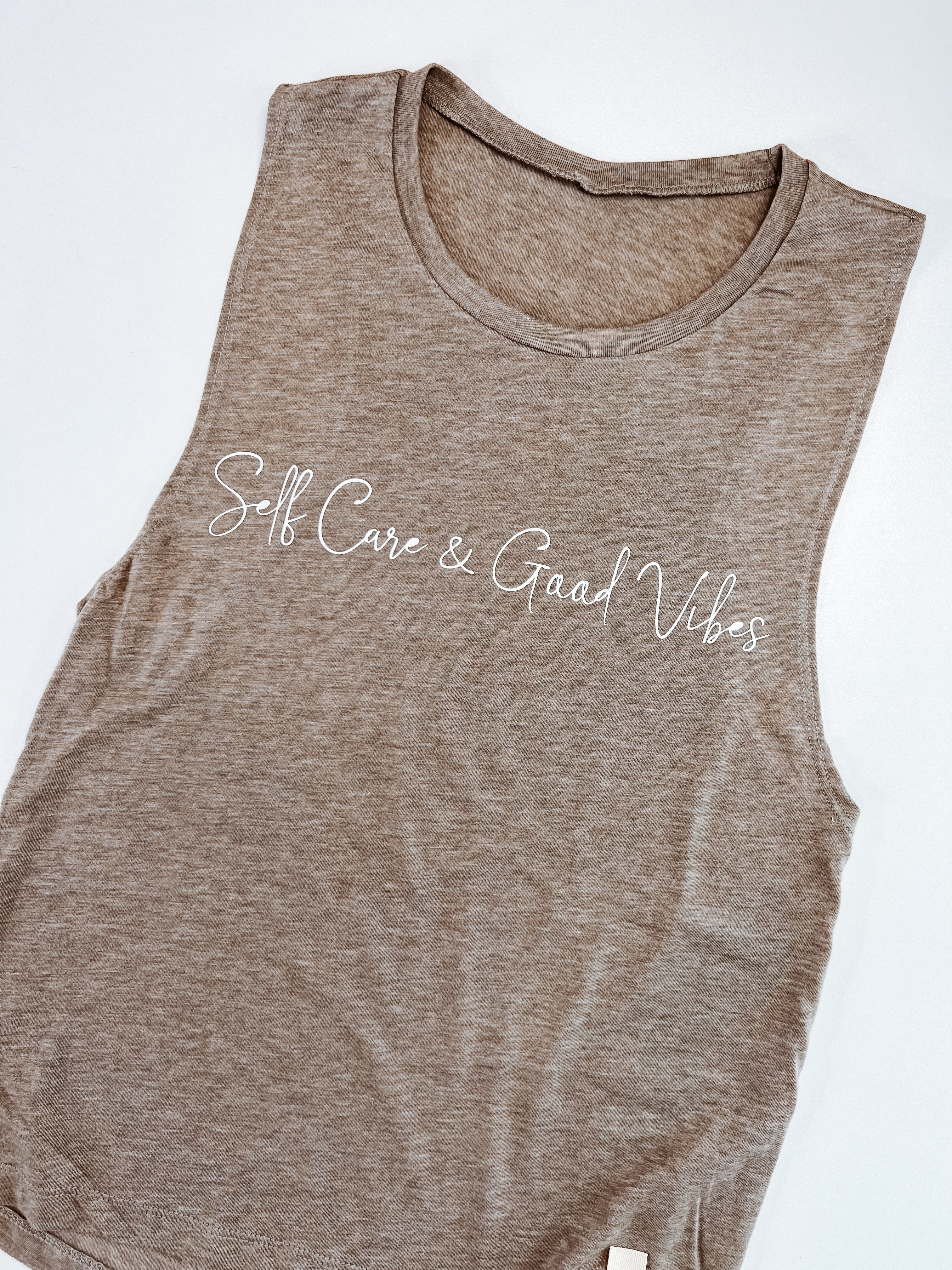 Self Care & Good Vibes tank