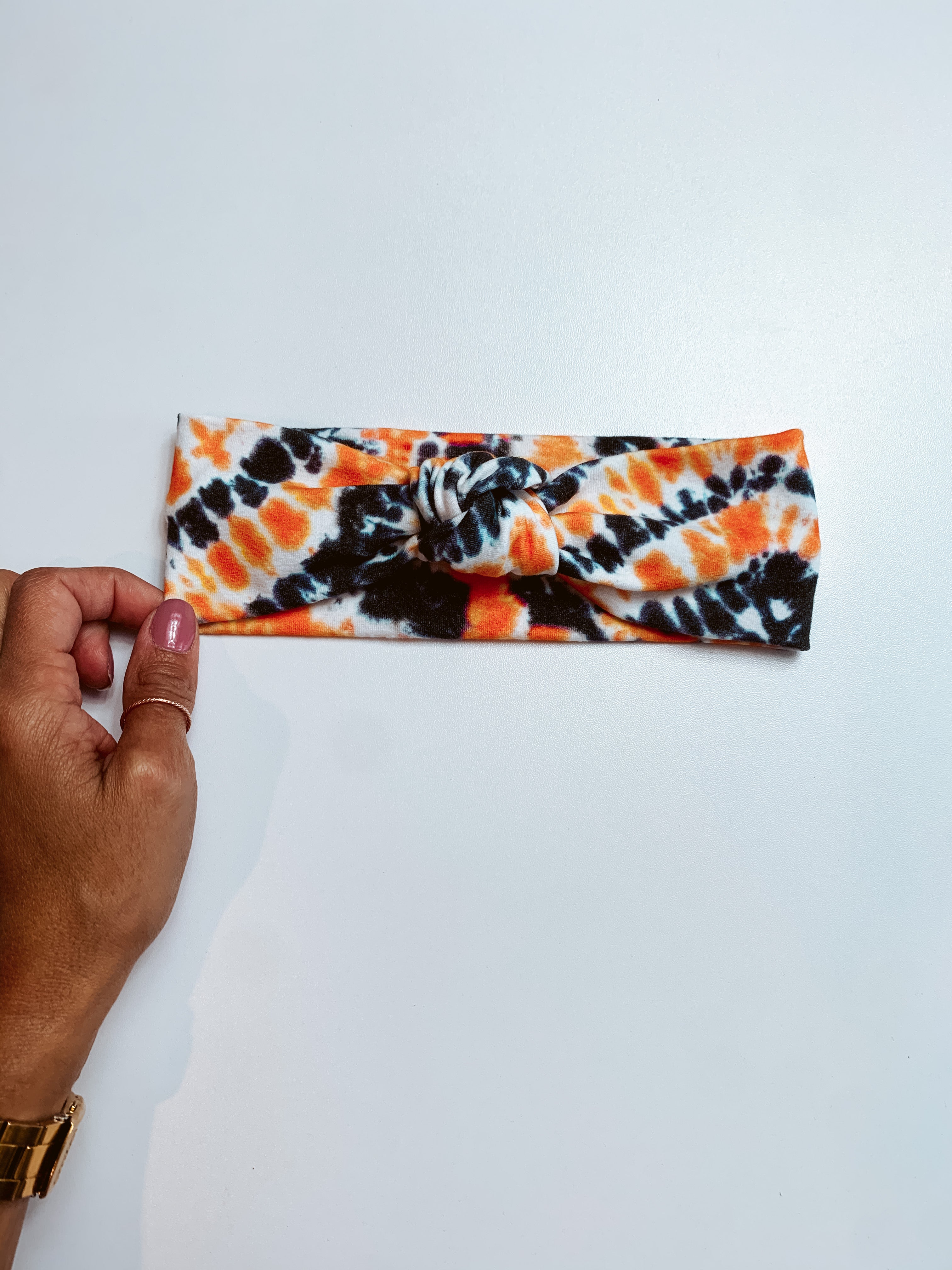 Halloween Tye Dye Headband